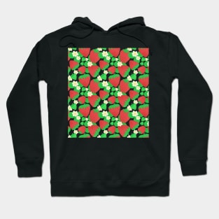 Strawberries pattern Hoodie